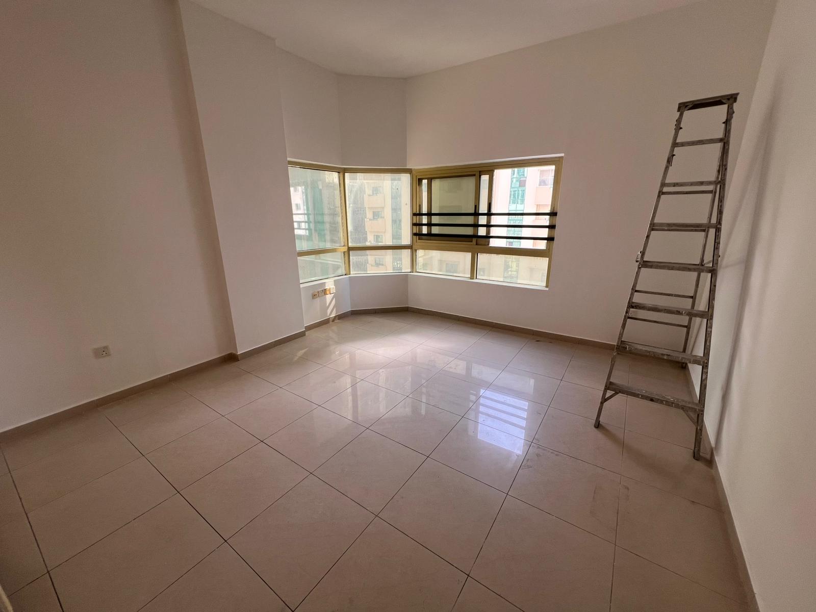 One of the most beautiful apartments in Sharjah Al Taawun Two-bedroom apartment with a living room Balcony with a storage room and distributor area