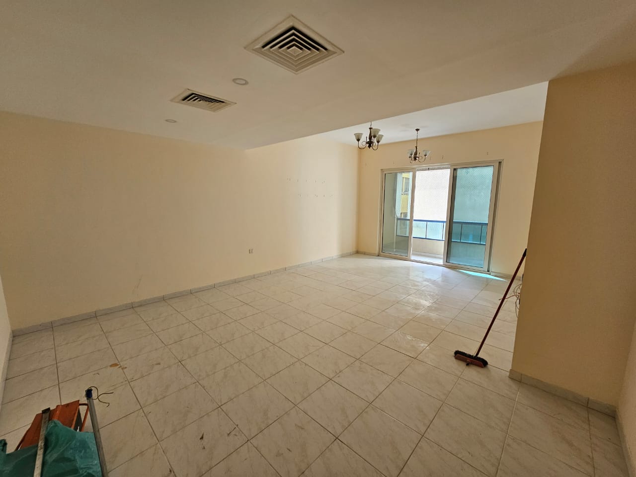 Large 2BR apartment in Al Taawun with balcony, laundry room, built-in wardrobes, free parking, AED 49,880 on 6 cheques.