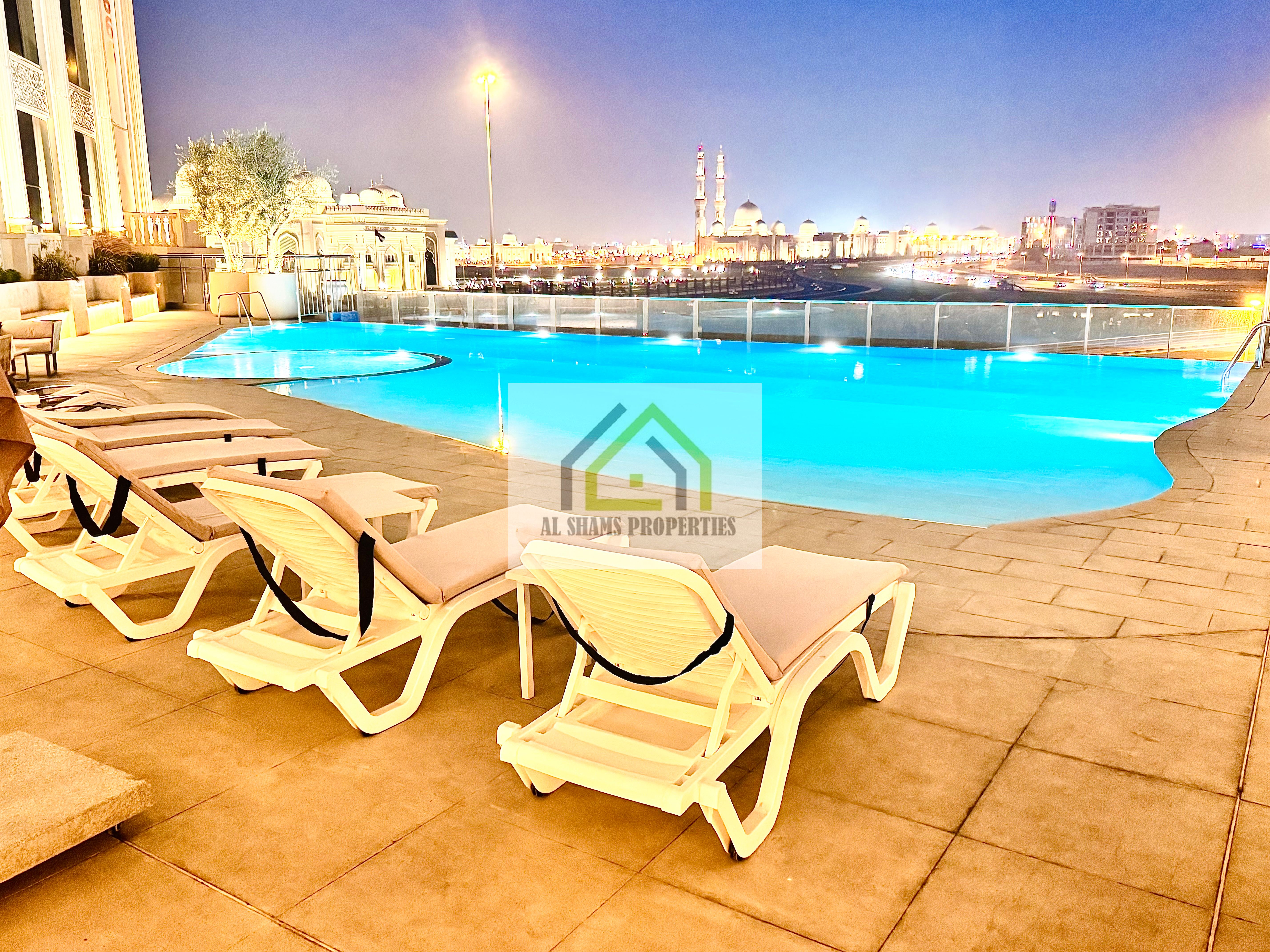Swimming Pool + Gym ! Brand New 2Bhk - 68K ! Parking + Wardrobes + Balcony !