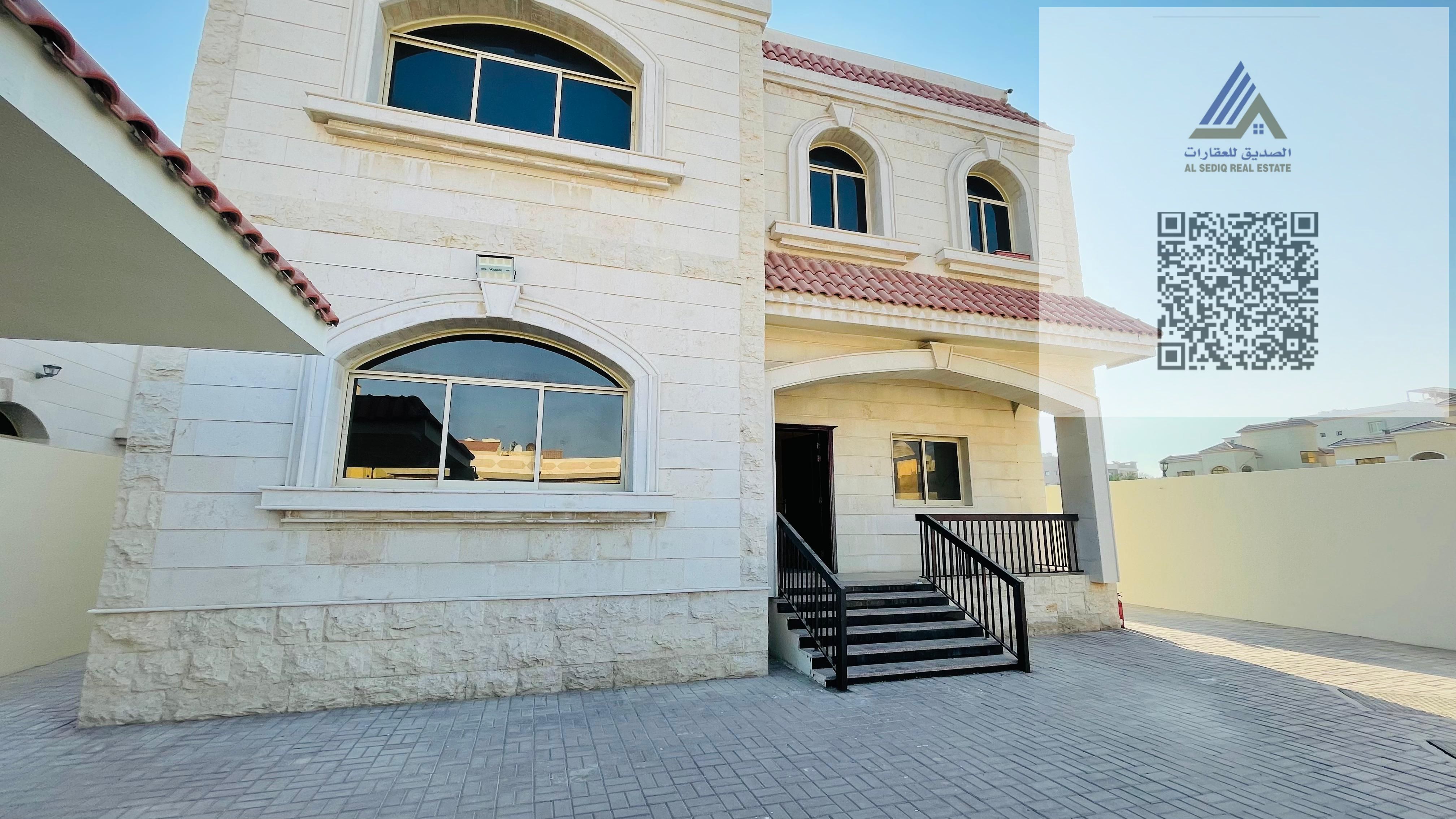 Villa for rent in Ajman, Al Muwaihat 2 area, near Ajman Academy