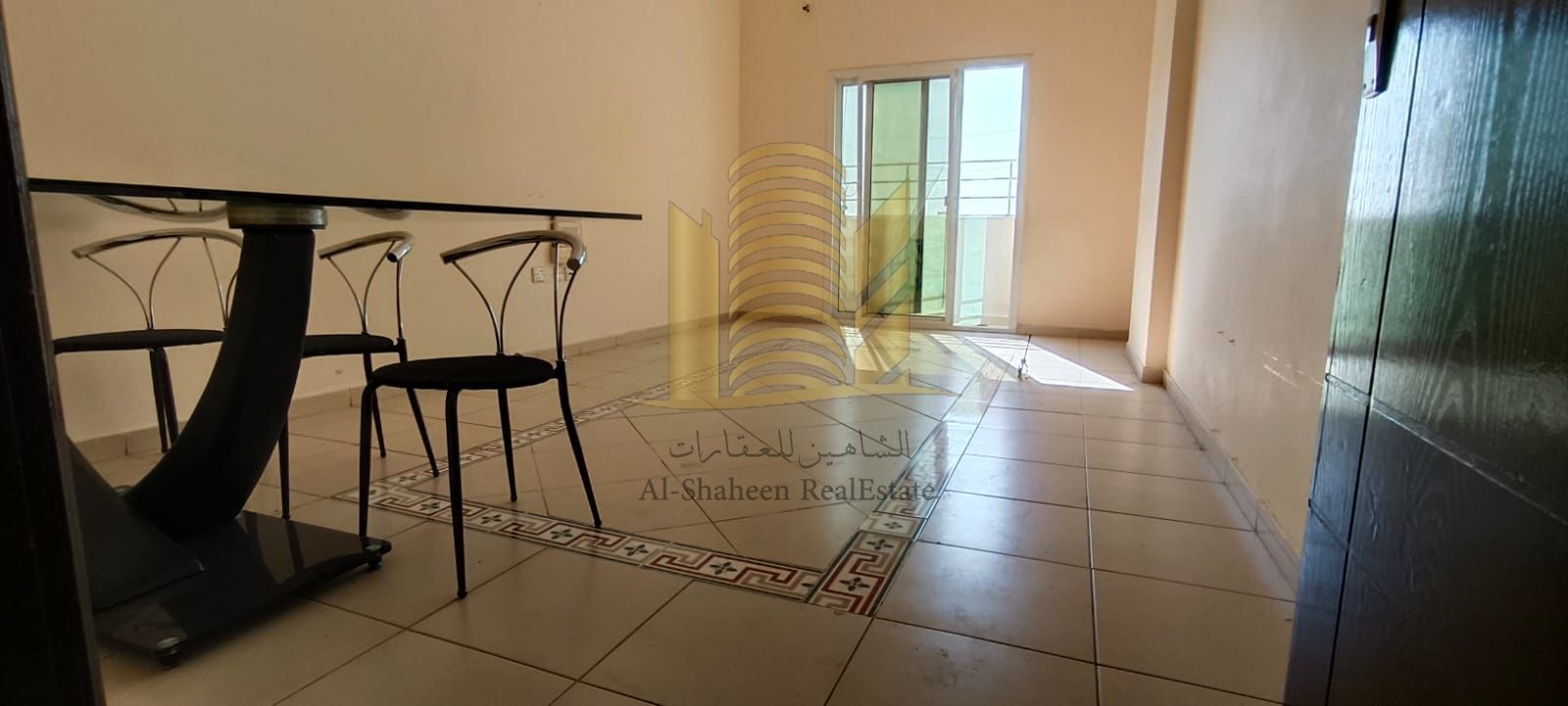 Two-bedroom apartment with a living room for annual rent in Al Nuaimiya 2, Ajman, King Faisal Street, opposite Istanbul Market