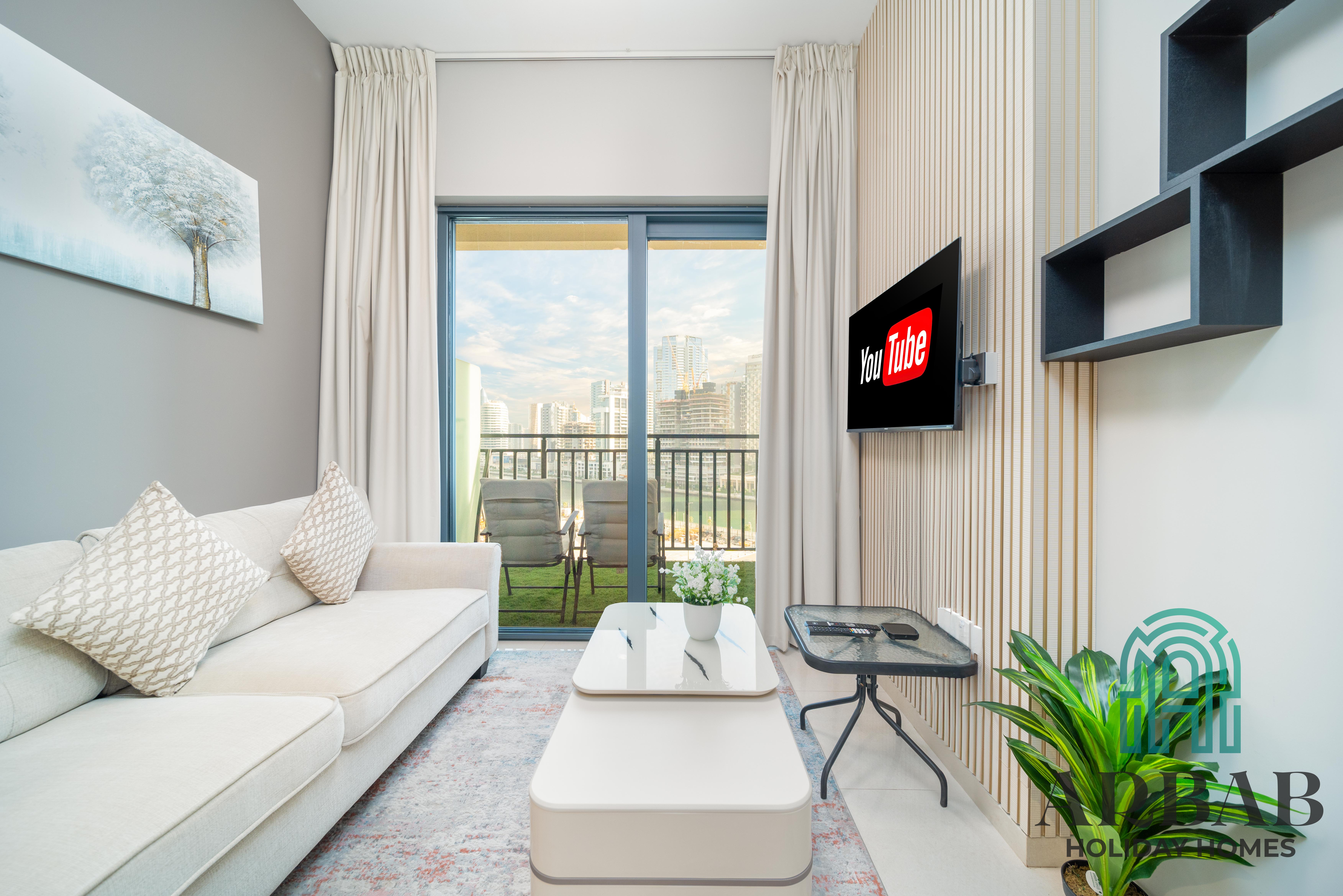 RAMADAN OFFER, Luxury 1BR | Stunning Dubai Canal View | Near Metro & Burj Khalifa/Dubai Mall | Newly Upgraded