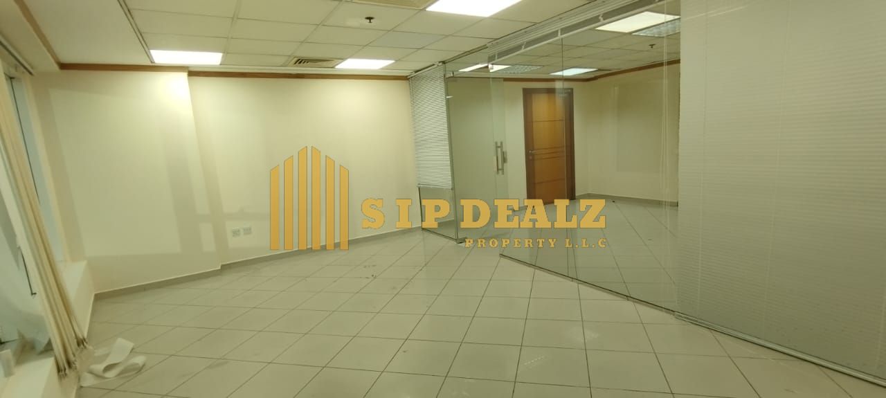 Fully Fitted partitioned Office near Deira City Centre Metro Station with a pantry and a washroom
