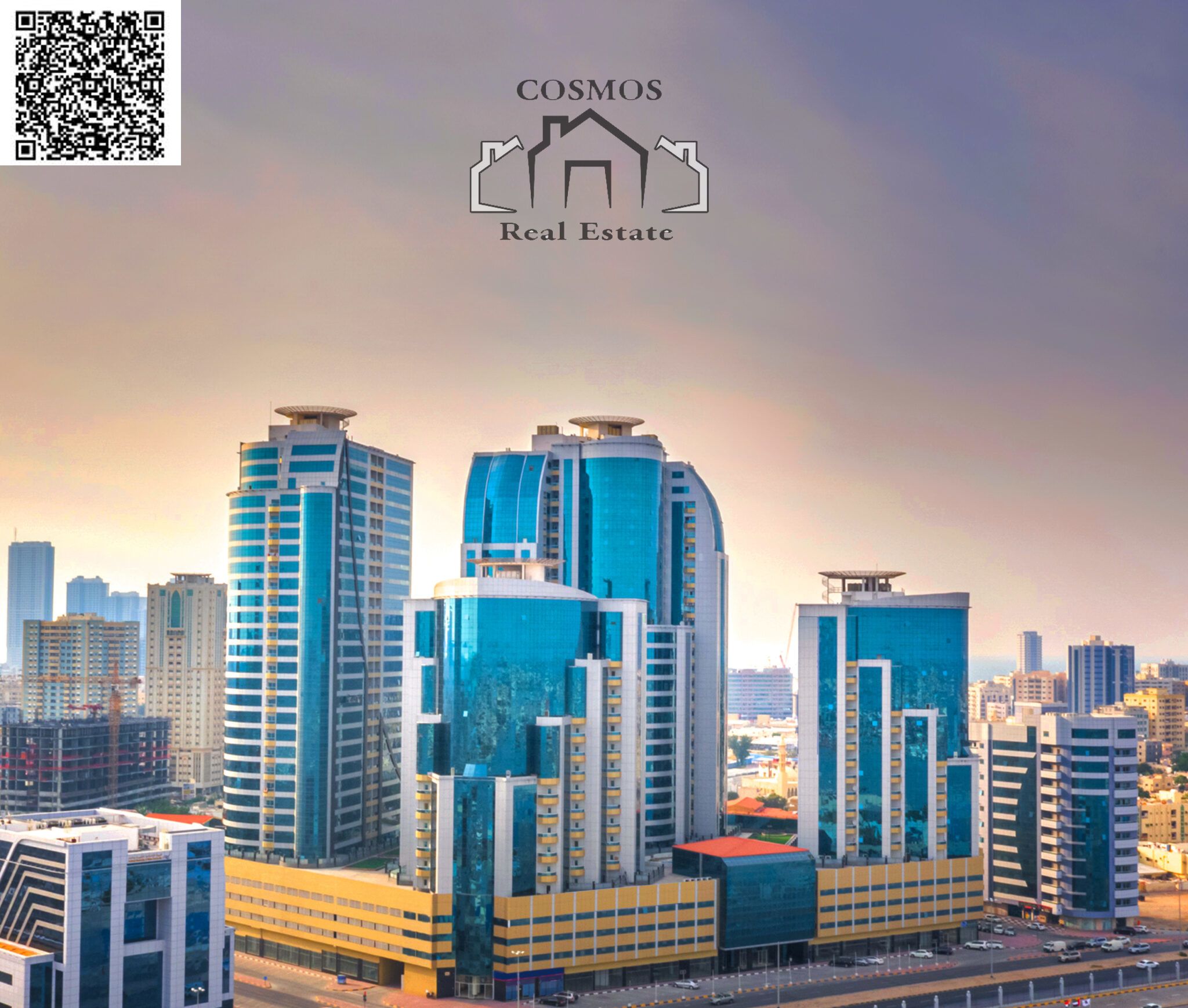 FOR SALE | Orient Towers B – Al Bustan, Ajman Spacious 2-Bedroom Apartment | 1,345 SqFt | Prime Location