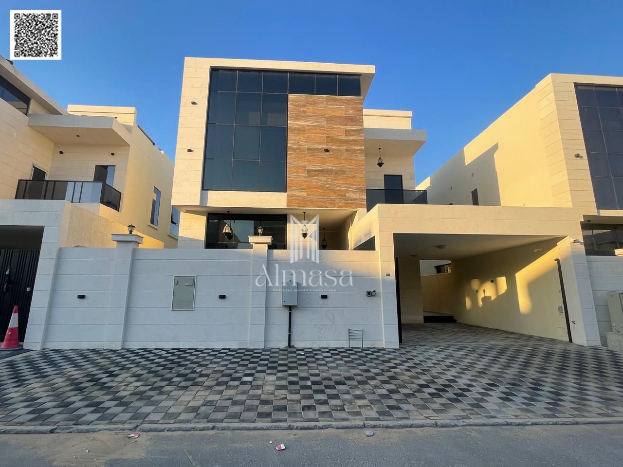 Villa for sale in Al Yasmin area, Al Saada neighborhood, in a very prime location