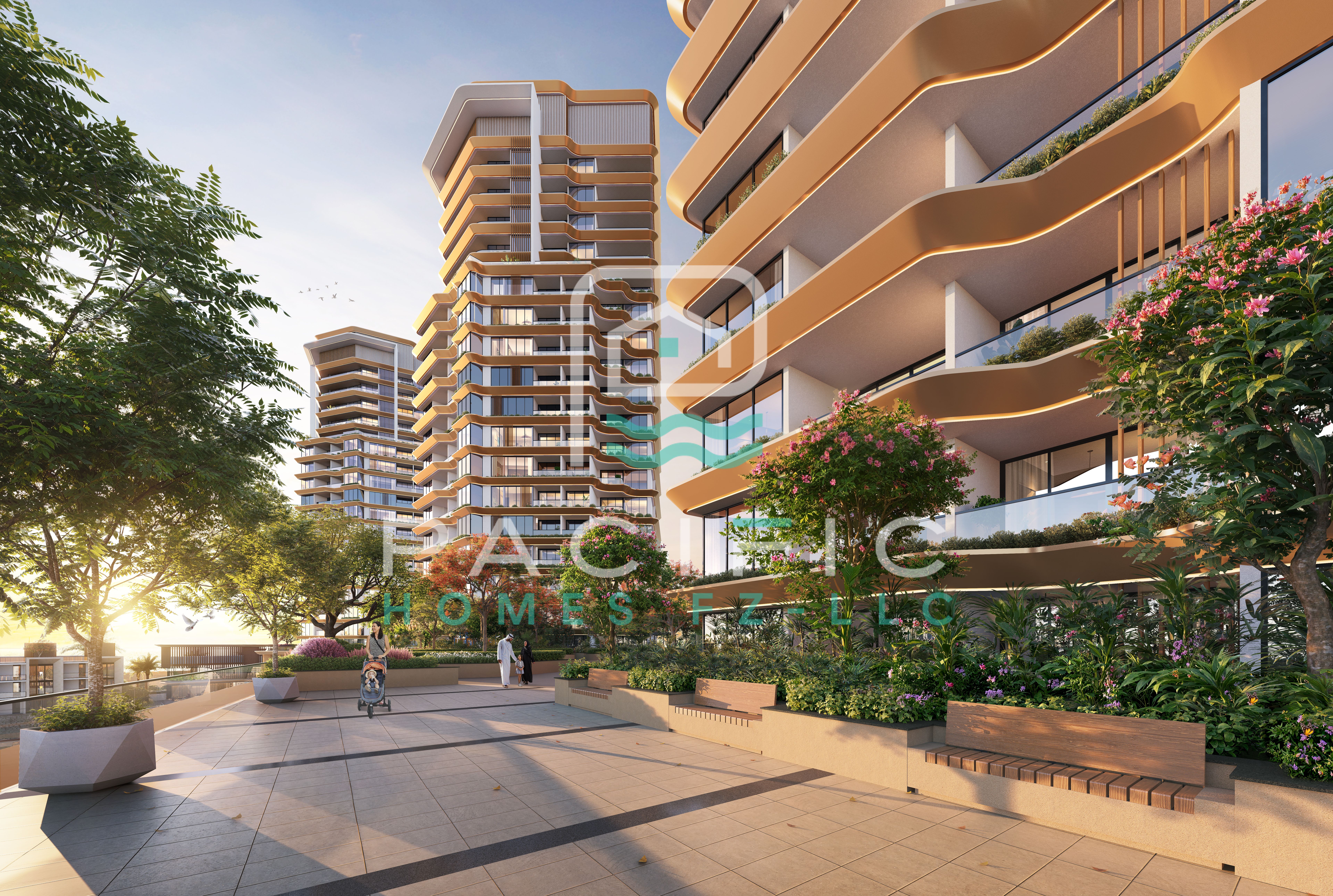 Waterfront Luxury Studio | 2 Residential Visas for 12 Years on AED 1M Investment
