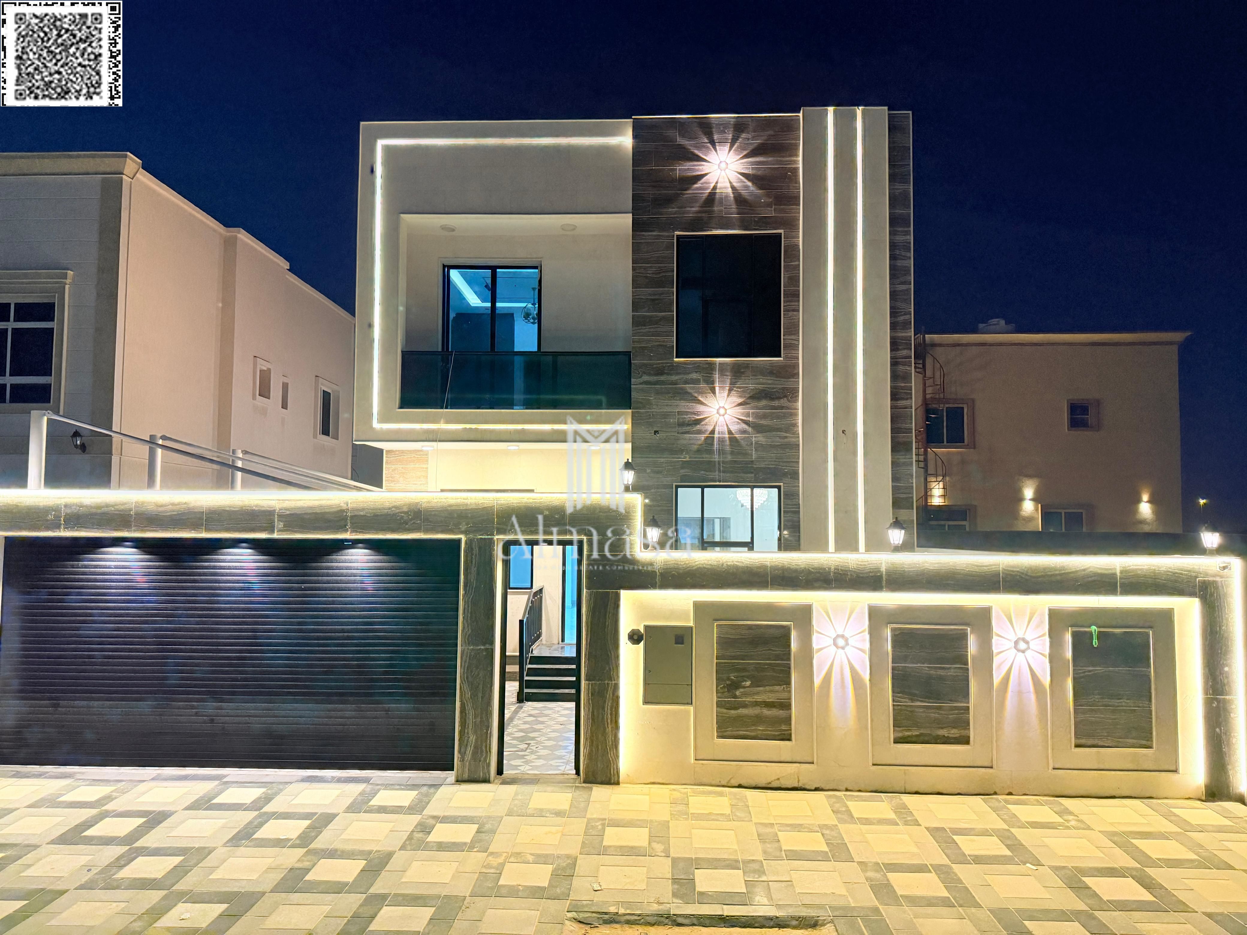 Villa for sale in Al Zahia, modern design and ready to move in. Freehold ownership for all nationalities. Contact: Mohamed Marzouk – Al Ahram Real Est