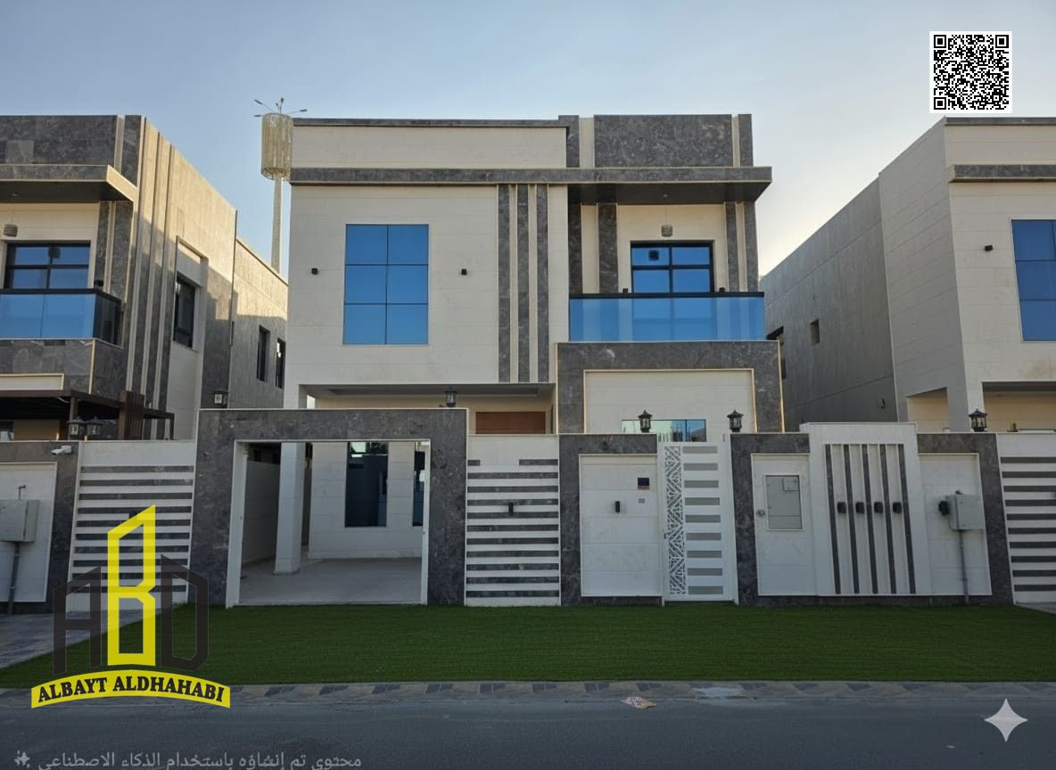 **Spacious Villa for Sale in Al Zahya – Ajman – 5 Bedrooms with Central AC**