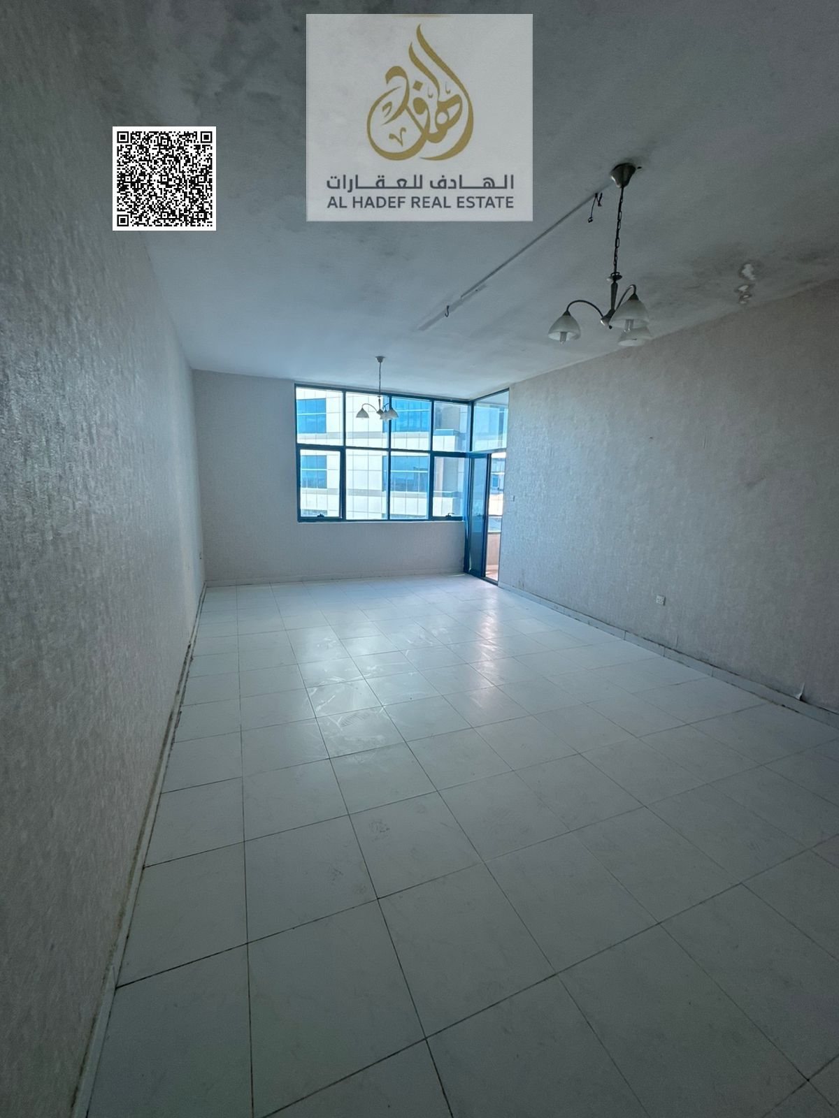 Two-bedroom apartment for sale in Falcon Towers, cash only, with private parking, immediate occupancy.
