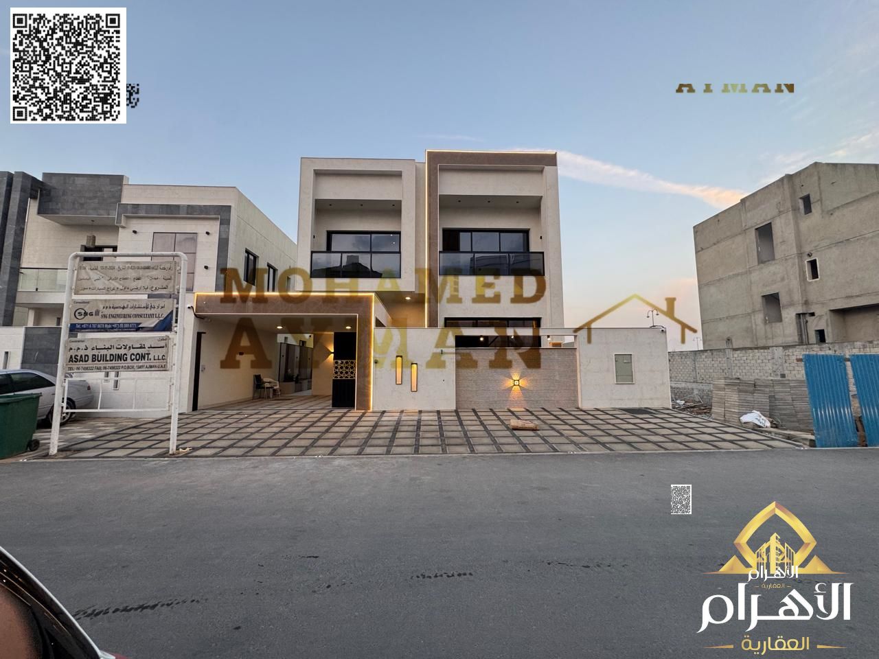 For sale: A distinctive townhouse in Al Yasmin, boasting a practical design and spacious living areas ideal for families seeking comfort and stability