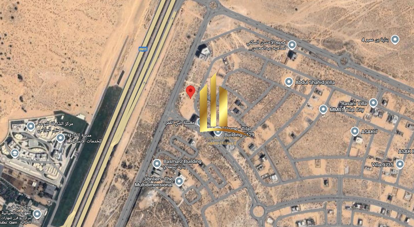 Corner Commercial Land for Sale in Tilal City Sharjah