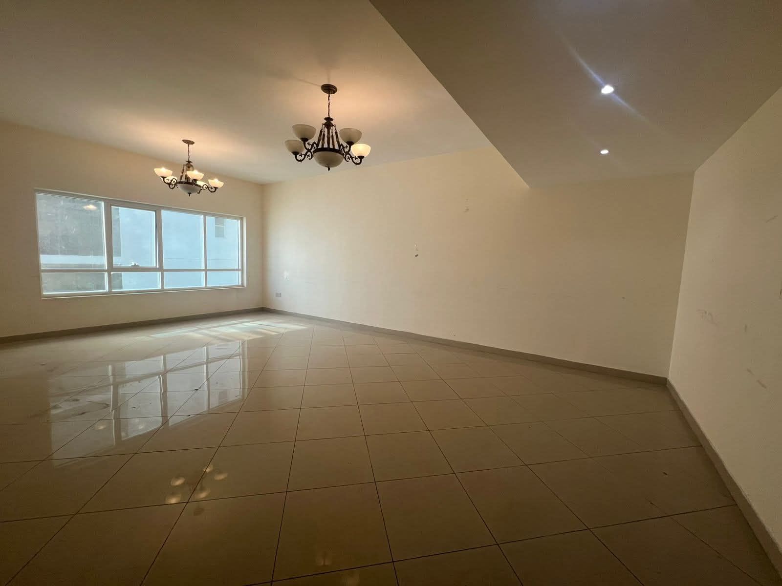 Free gym & pool, central AC, maid room, built-in wardrobes, master rooms, family building, near Corniche, easy access to Dubai and Ajman.