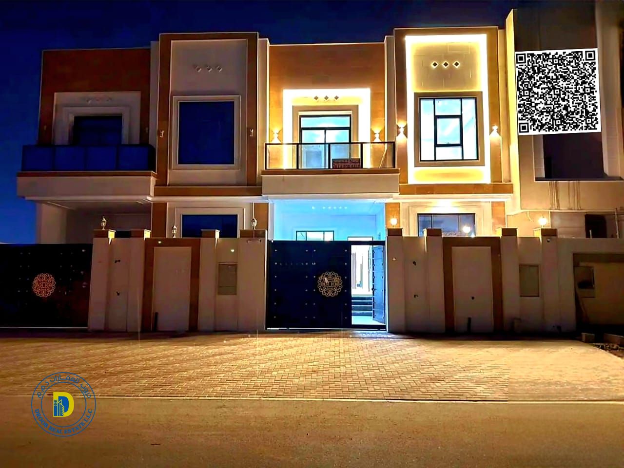 For sale: Unmissable opportunity! 5-bedroom townhouse with a roof terrace in Al Yasmeen, Bank financing available. Freehold .