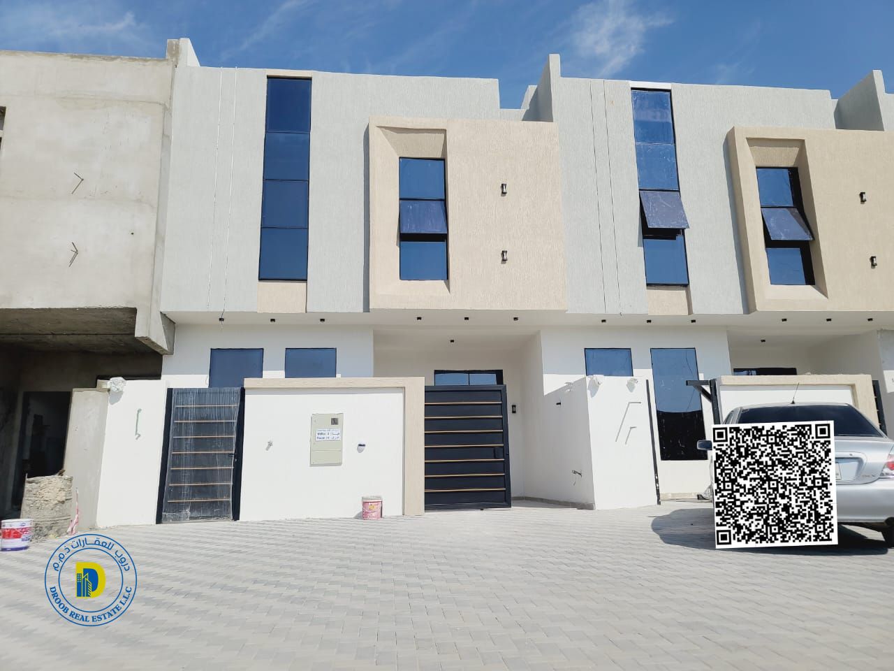For sale: Unmissable opportunity! 4-bedroom townhouse with a roof terrace, including registration fees, in Al Helio 1, Bank financing. Freehold .