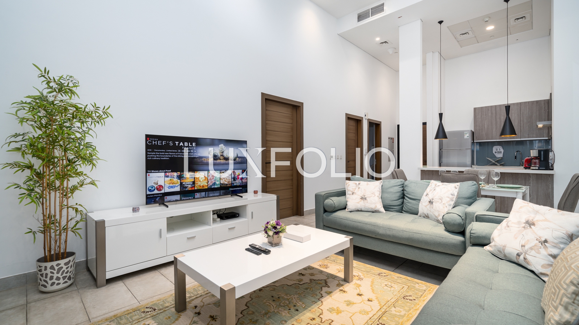 Luxury JVC 1BR + Maid’s Room Escape with Terrace