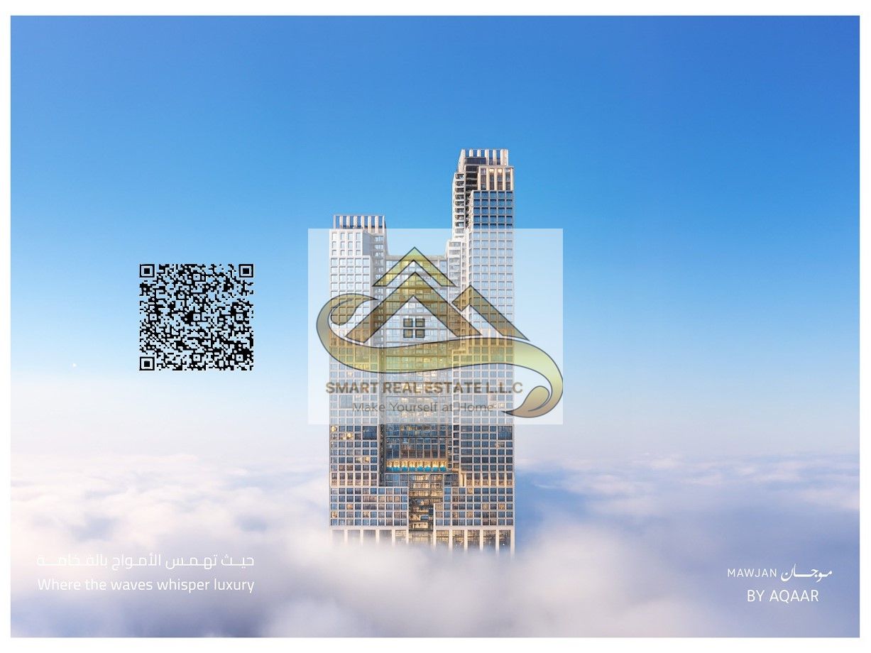 Mojan Project – Directly on Ajman Corniche with Unobstructed Sea Views A unique investment and residential opportunity in Mojan Tower, located directl