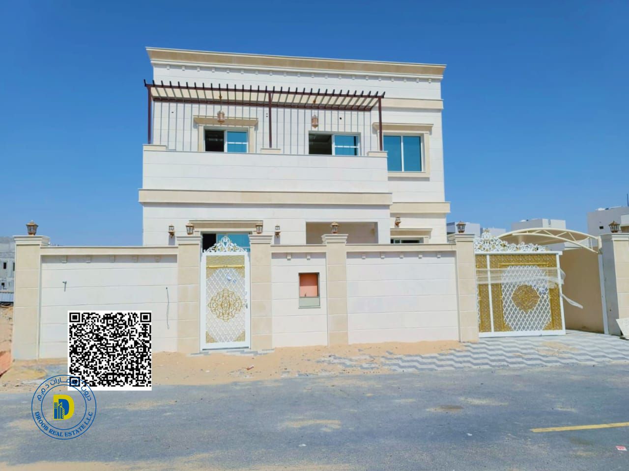 For sale in Al Zahia at a special price: a modern 4-bedroom villa with a terrace and luxurious finishes. Bank financing available. Freehold .