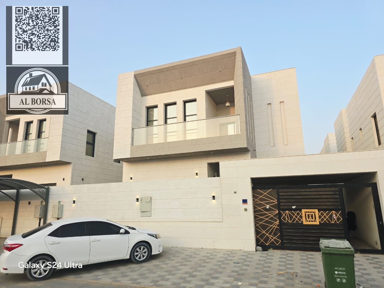 New villa for rent in Al Yasmin – Ajman – 5 master bedrooms + majlis + living room – Annual rent 110k