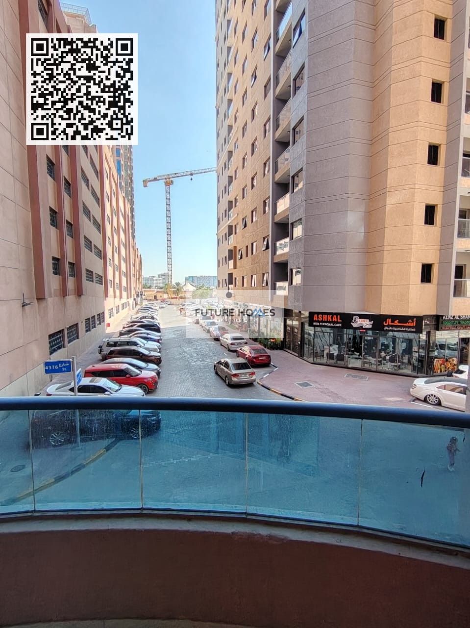 Empty 1 bhk available for sale in nuaimiya tower