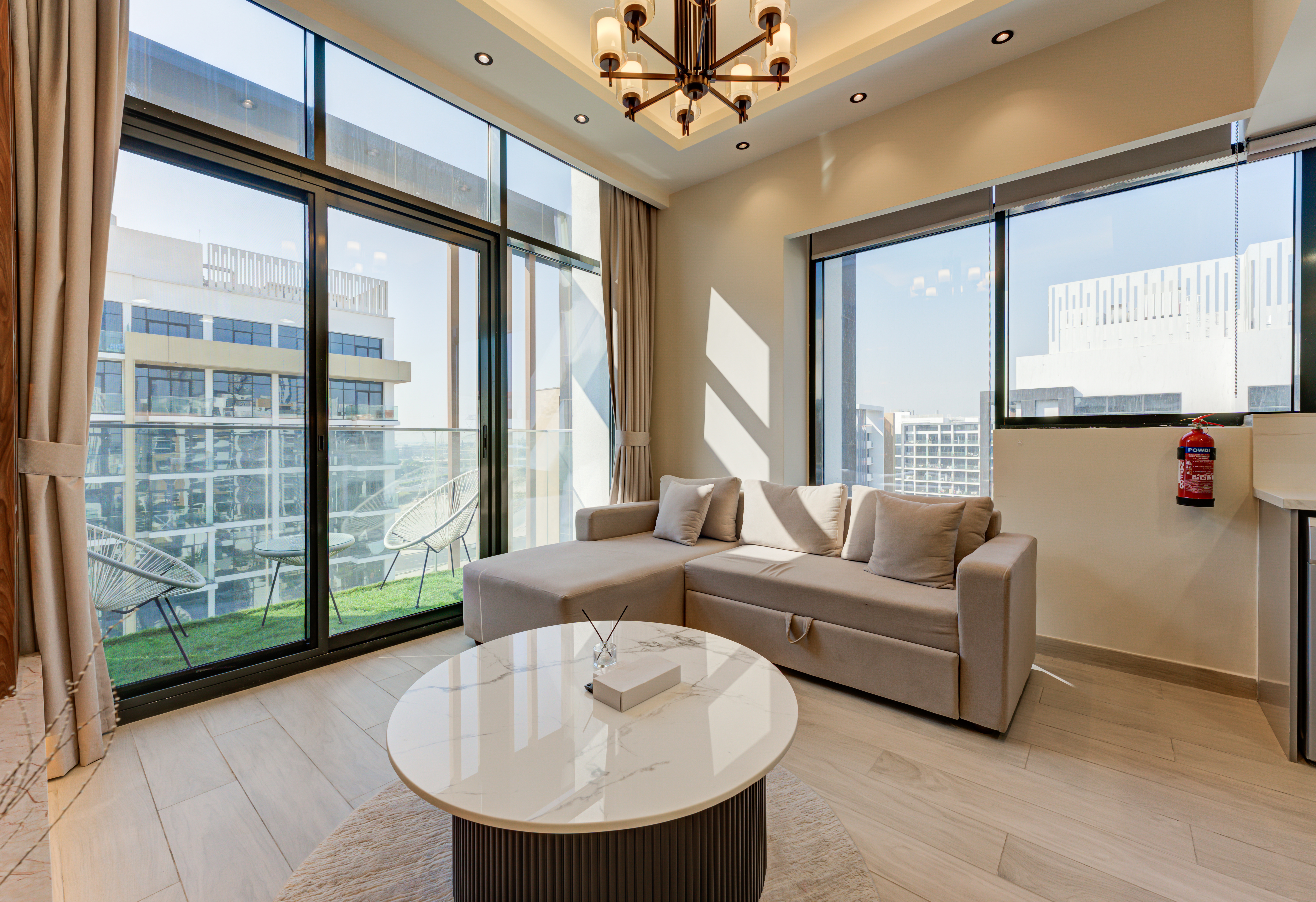 UPGRADED 1 BR AZIZI HIGH FLOOR - AVAILABLE