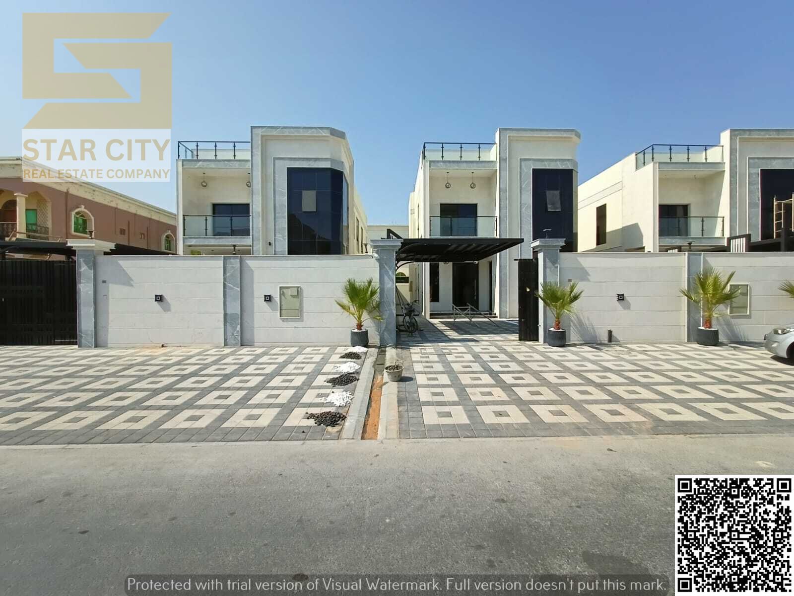 Luxury Residential / Investment Villa for Sale – Super Deluxe (Stone & Marble) Ajman – Al Rawda 3 | Directly on Asphalt Road
