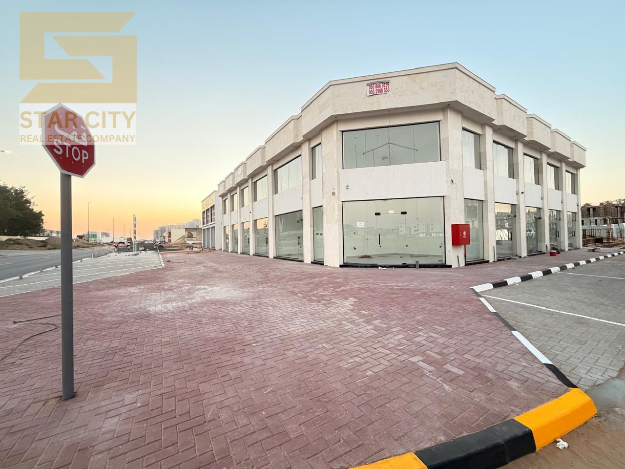 New Commercial Building for Sale – Al Zahia, Main Street