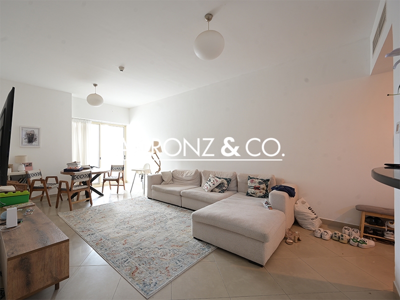 2BR + Maid and Storage | 2 Balconies | Lake View