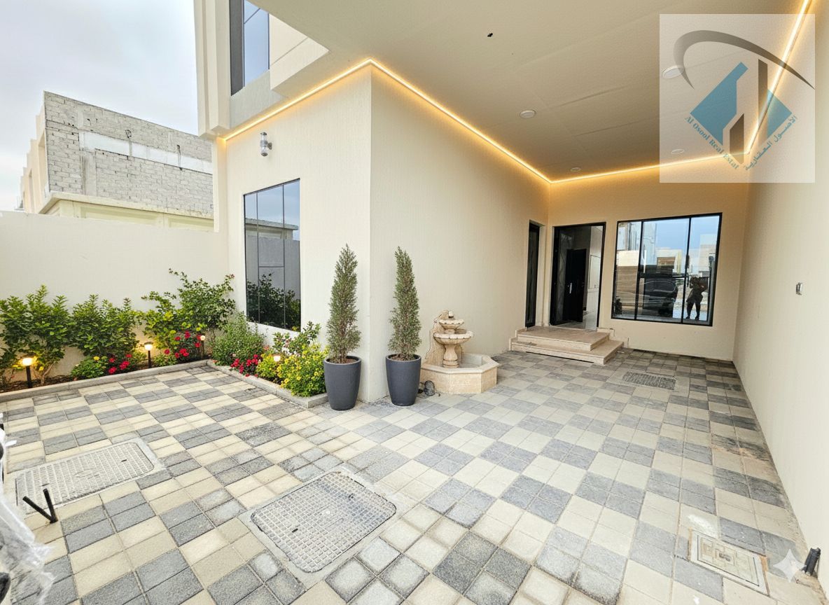 Villa for sale, including registration and ownership fees, no down payment, freehold ownership for life.