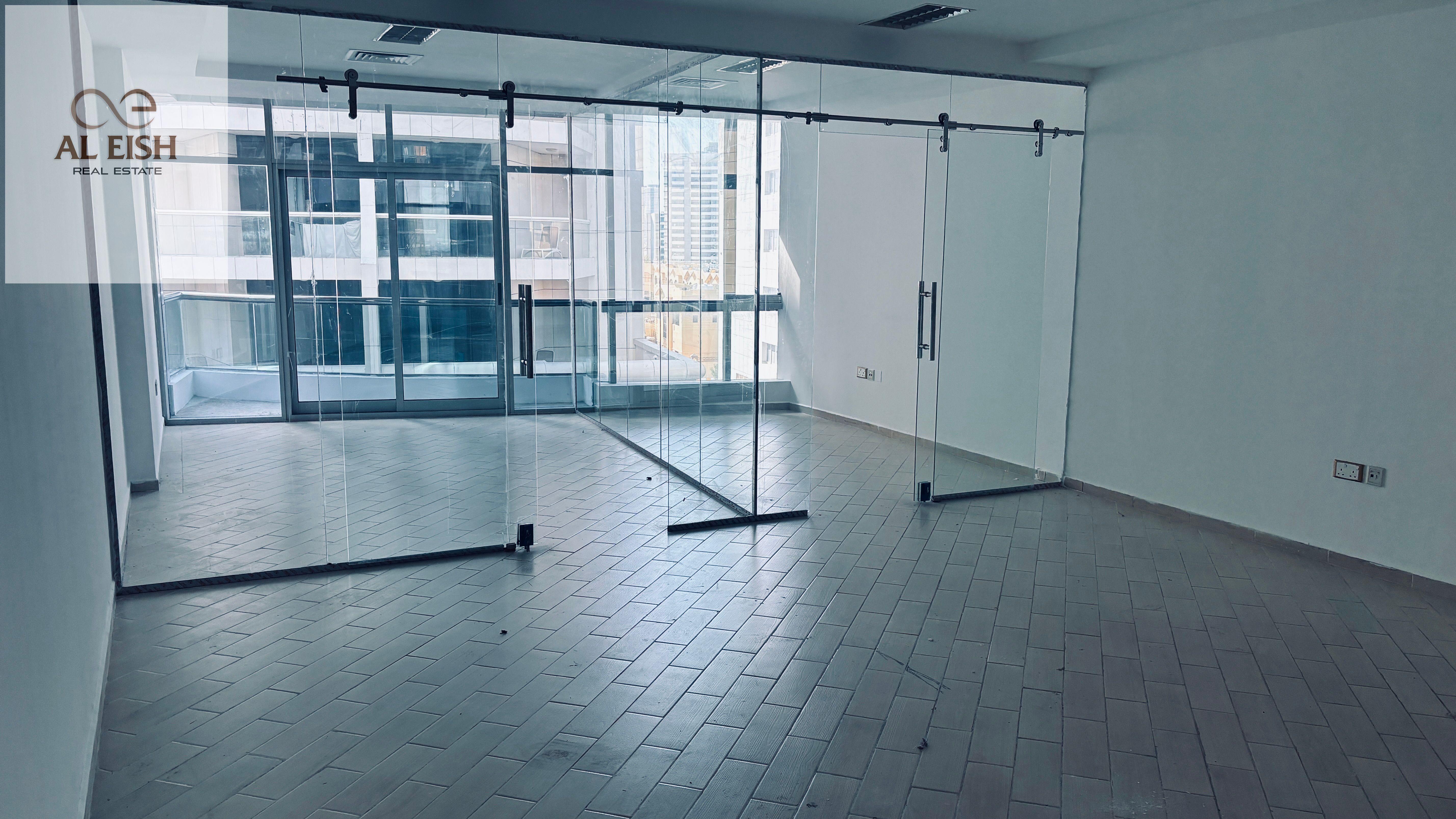 Spacious Office for Rent | Panoramic View | Chiller Free | parking Free
