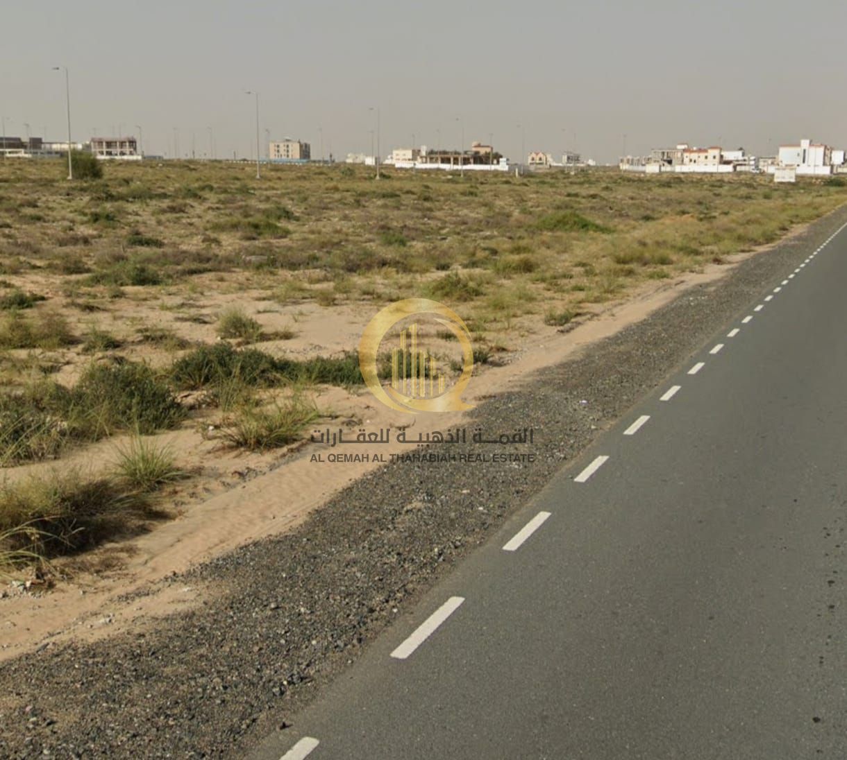 Land for sale in the UAE Industrial City in an excellent location, Block (4), Scrap Area. Area: 112,000 sq. ft. Freehold for Arabs. 99-year leaseho