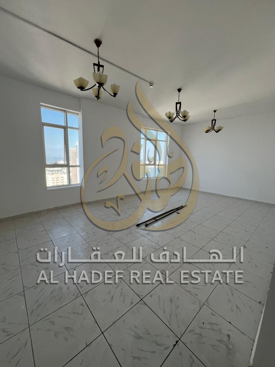 a practical layout A distinctive apartment in a lively location in Al Majaz 3, featuring an open view from all angles of the apartment. Designed with