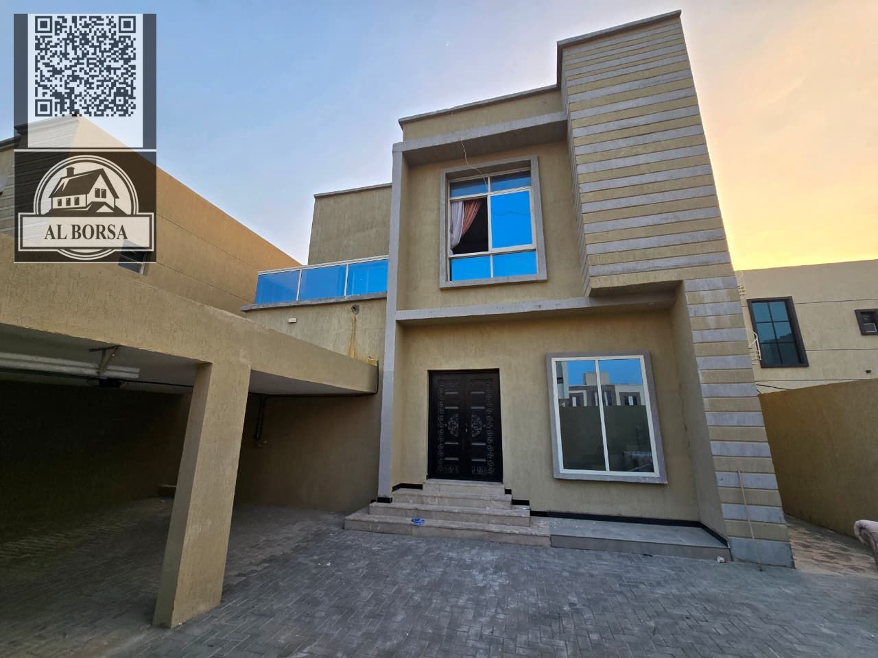 Villa for rent in Al Zahia – Second occupant – 4 master bedrooms + living room + large yard – 85,000 in 6 installments