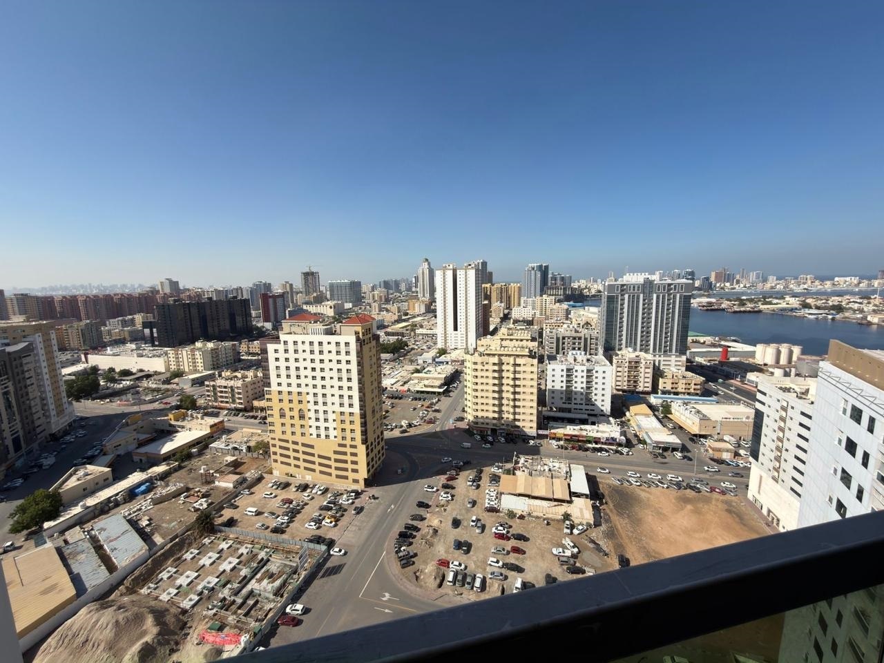 1BHK AVAILABLE FOR RENT IN AJMAN PEARL TOWERS WITH PARKING (OPEN VIEW)