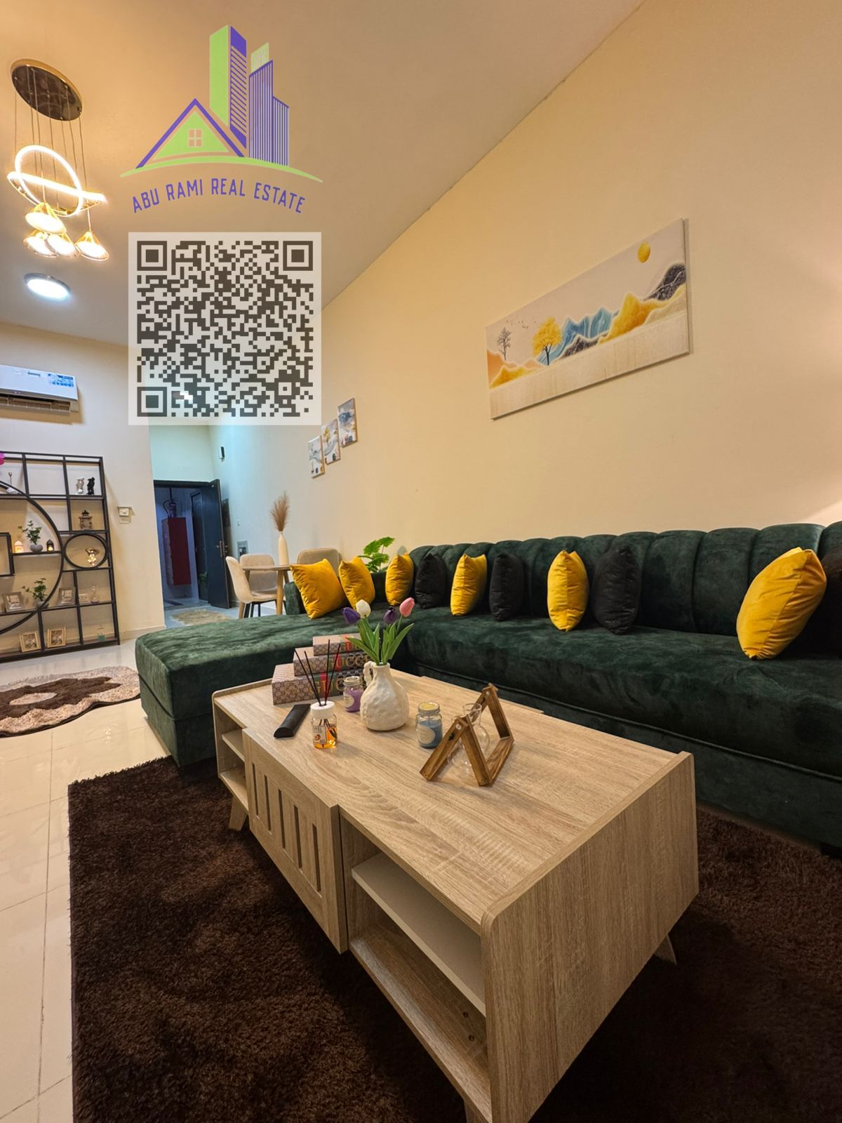 Furnished 1bhk apartment for monthly rent in Ajman