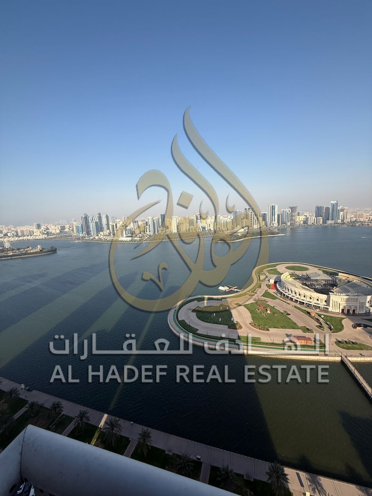 3 Bedroom Apartment with Full Khalid Lake View for Rent – Al Majaz 3