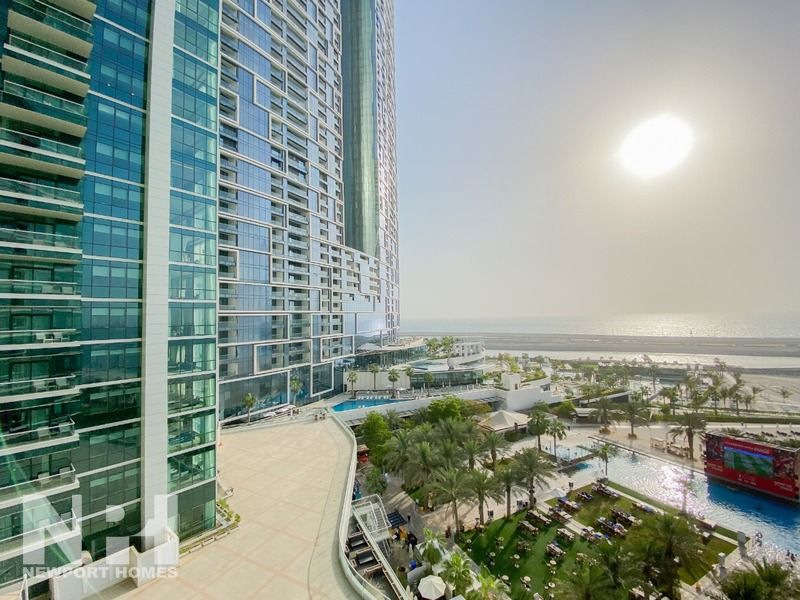Luxury Furnished | Partial Sea View | 2BR+Maid