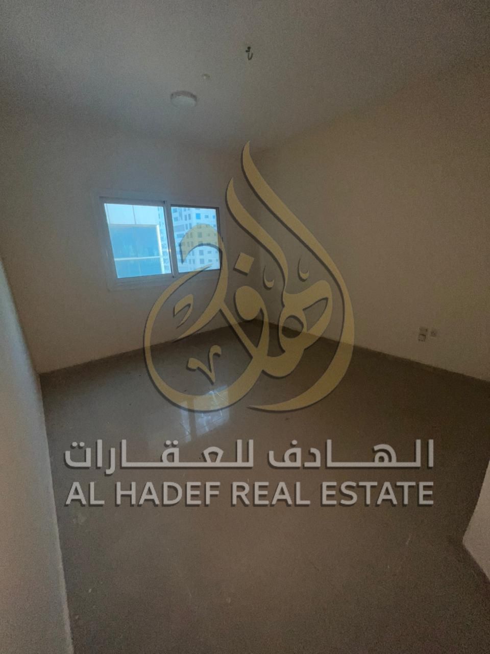 Apartment for annual rent in Al Khan: two bedrooms, a living room with a balcony, and 2 bathrooms. Payment in 4 or 6 installments.