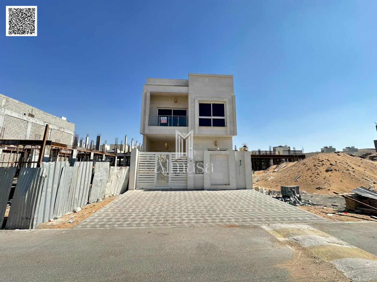 **Villa for Sale in Hiliou 2 Area** featuring a modern design, located in a quiet area close to all