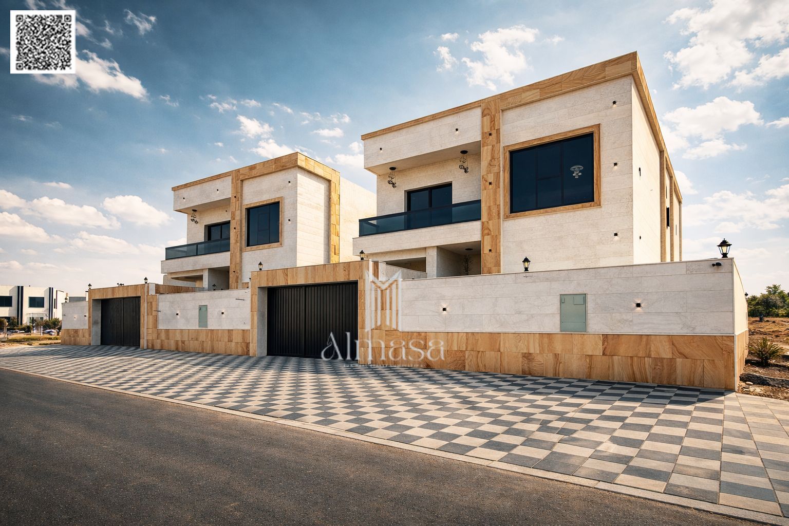 A rare residential and investment opportunity to own two modern villas with elegant design and high-quality finishing