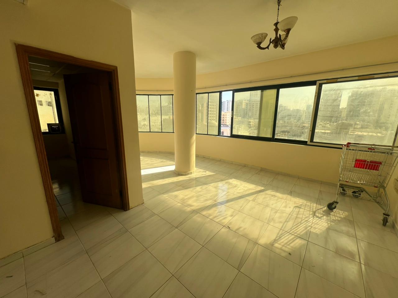 Spacious 1 Bedroom Apartment for Rent in Al Jubail, Well Finished, Quiet Location Near the Sea and Services, AED 32K with 4 or 5 Payments