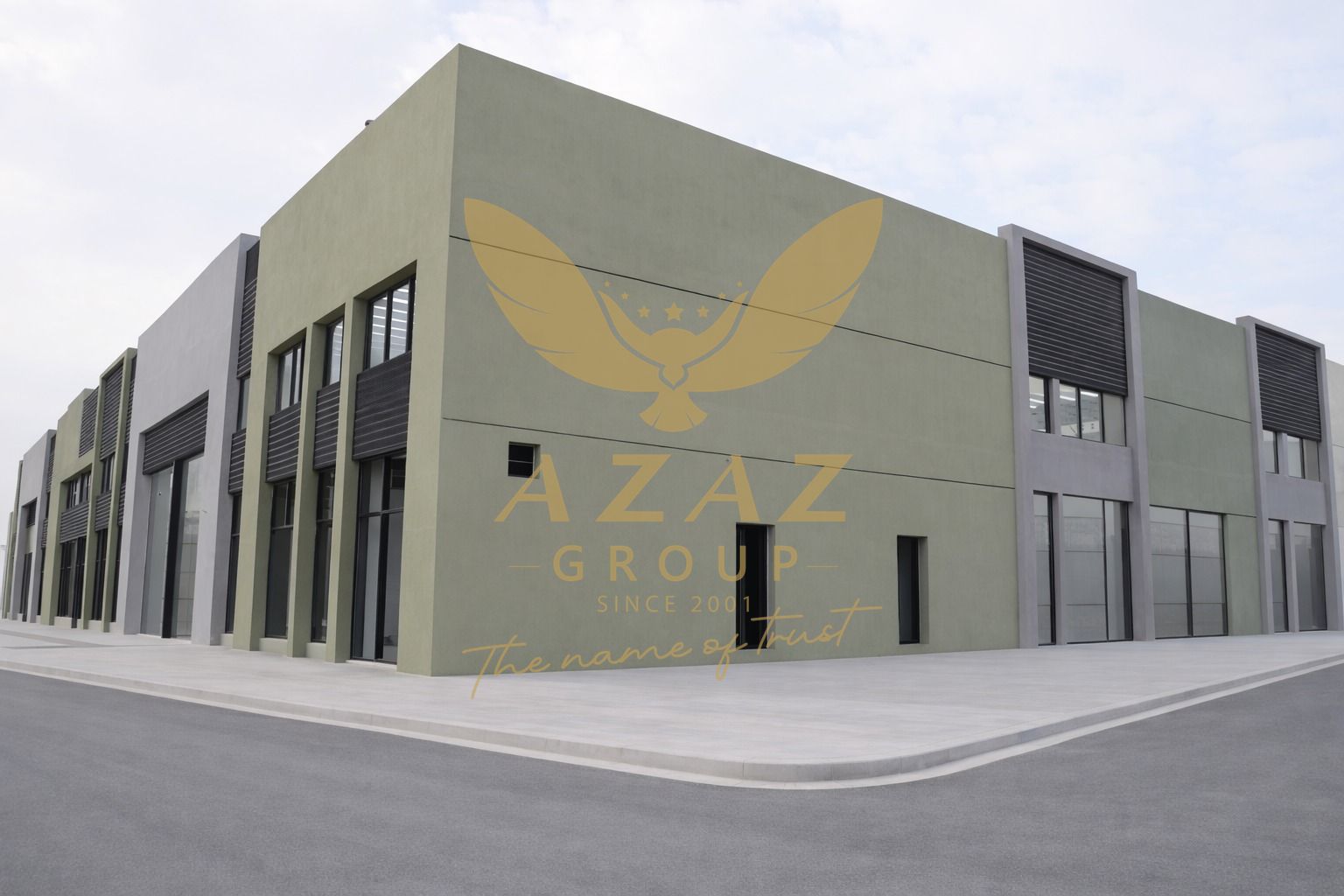 FOR RENT : Brand New 2 Showrooms - 2,541.94 Sq. Ft each with Affordable Price in the Prime Industrial Location – Umm Al Quwain (K N M Property 2)
