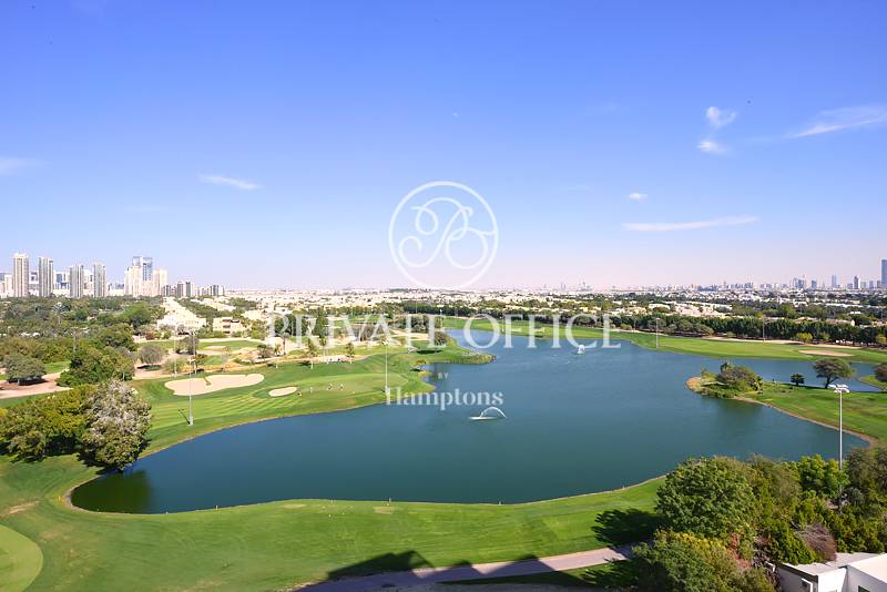 Panoramic Views Of Emirates Golf Course
