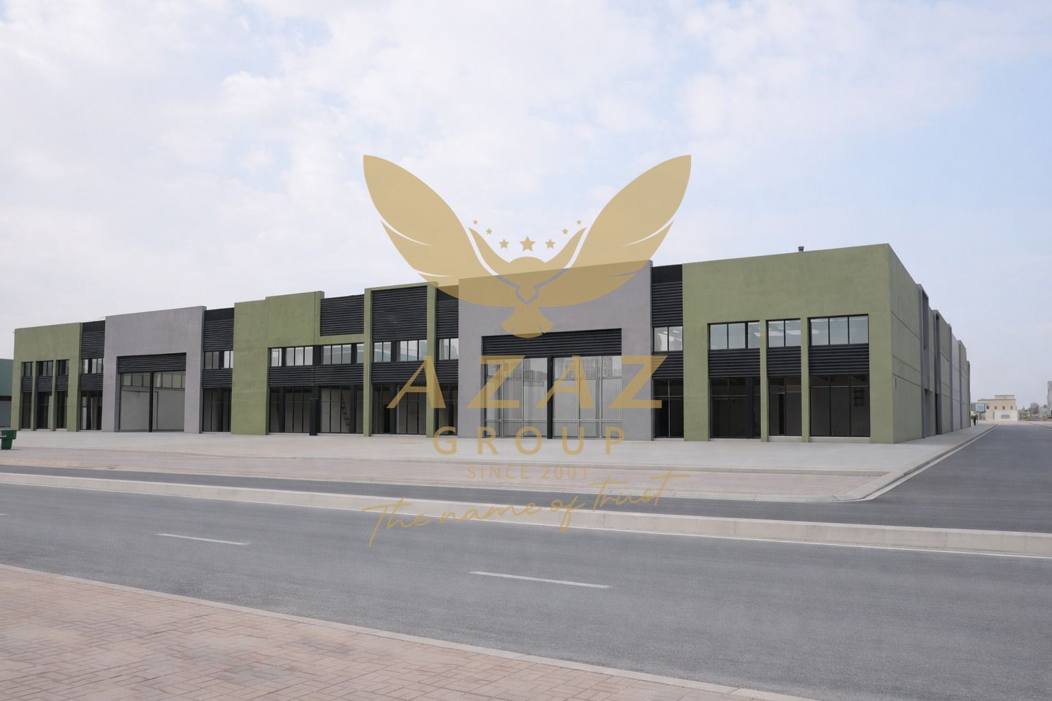 FOR RENT : Brand New Showroom - 1,447.22 Sq. Ft with Affordable Price in the Prime Industrial Location – Umm Al Quwain (K N M Property 2)