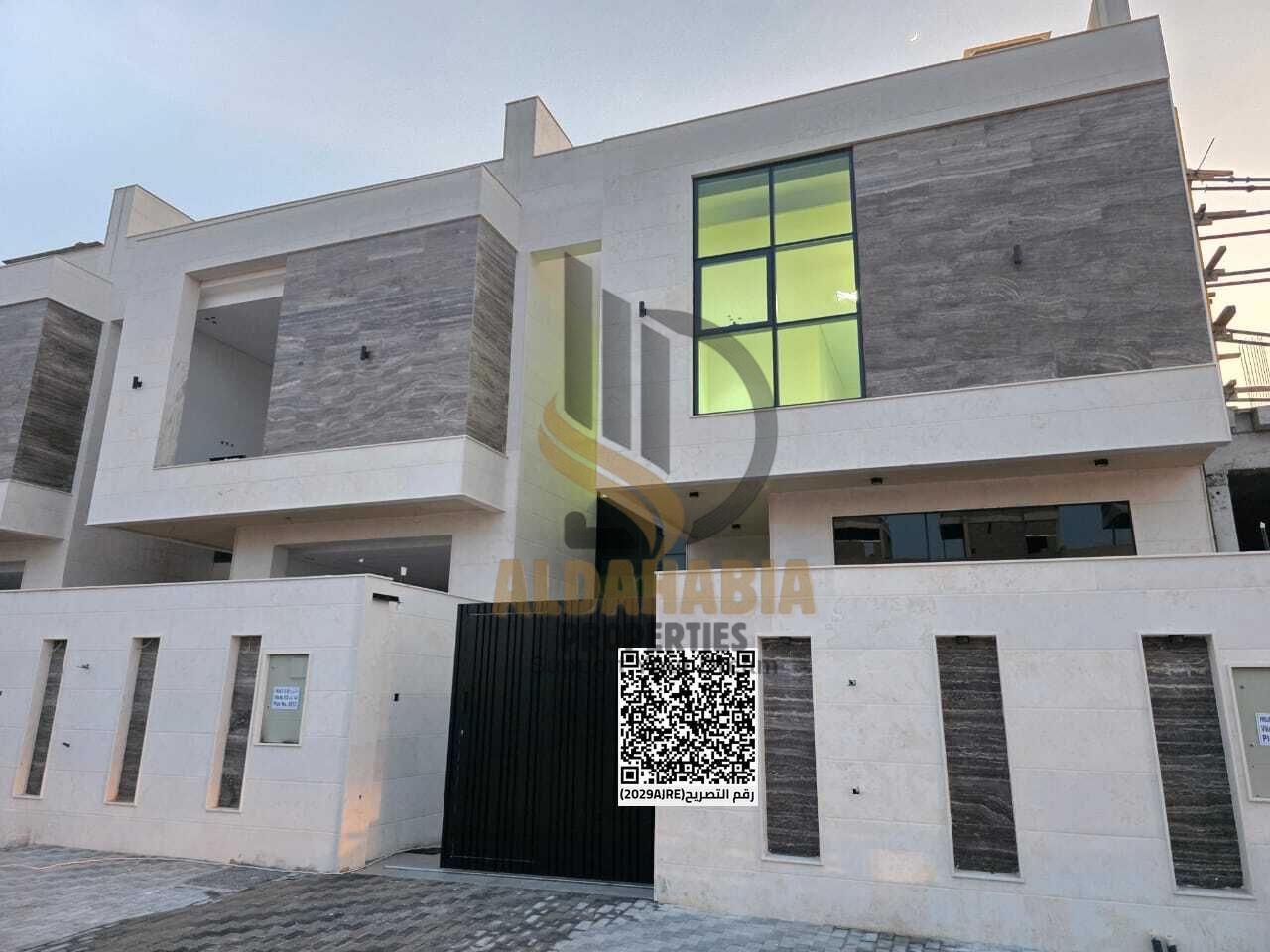 A great opportunity to own a spacious townhouse villa with an elegant stone façade,