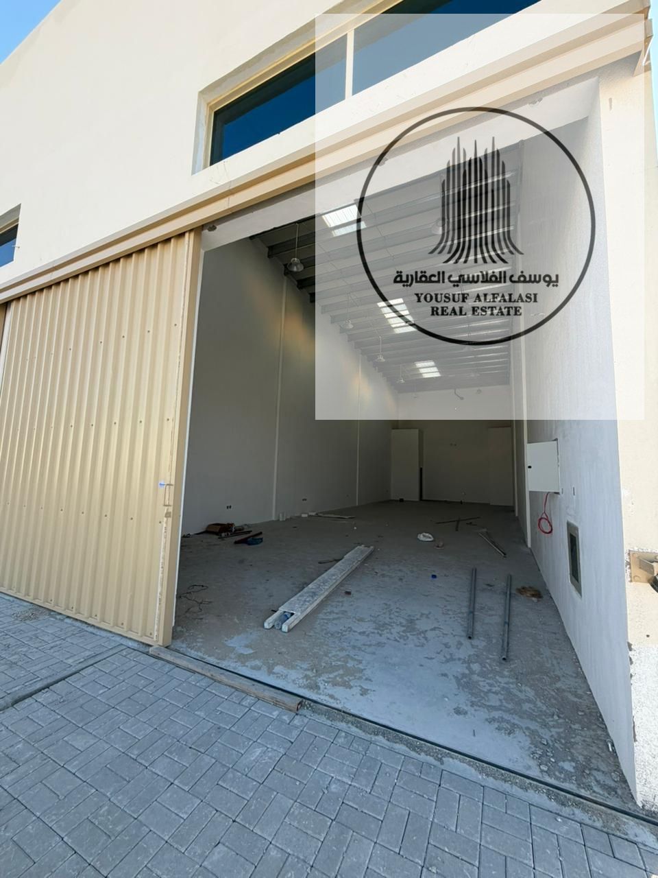 22 kw, 3 phase, completely new warehouses, G+M, ready immediately, great location