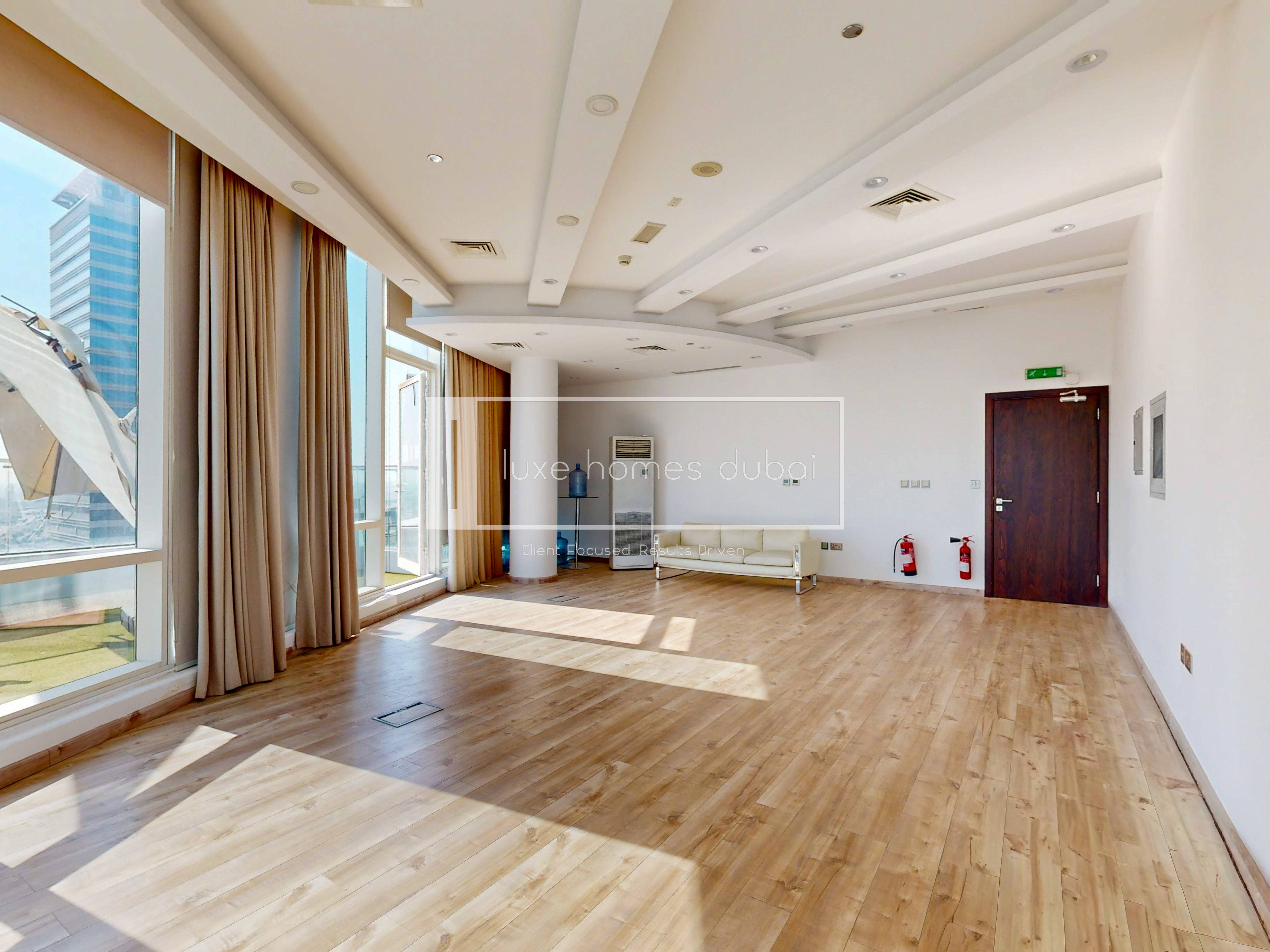 Open Layout Office | Private Balcony |Canal View