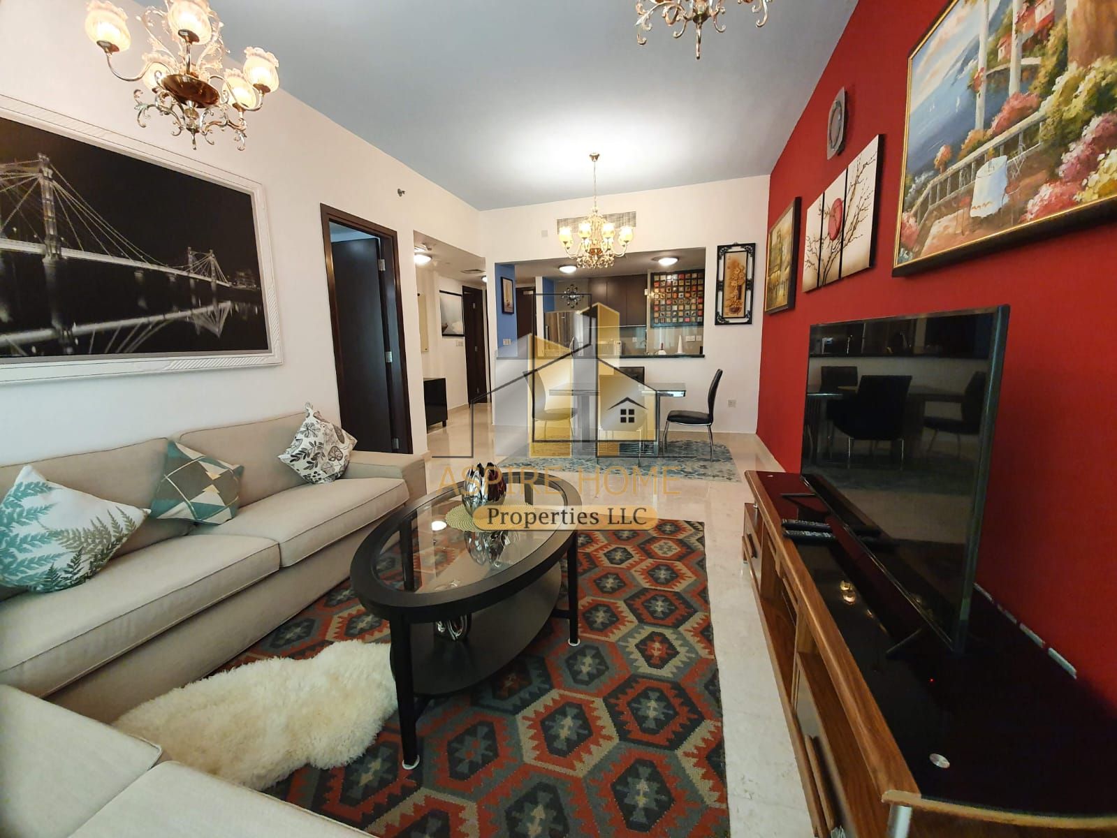 Fully Furnished 1BHK with Balcony | Ready -To-Move