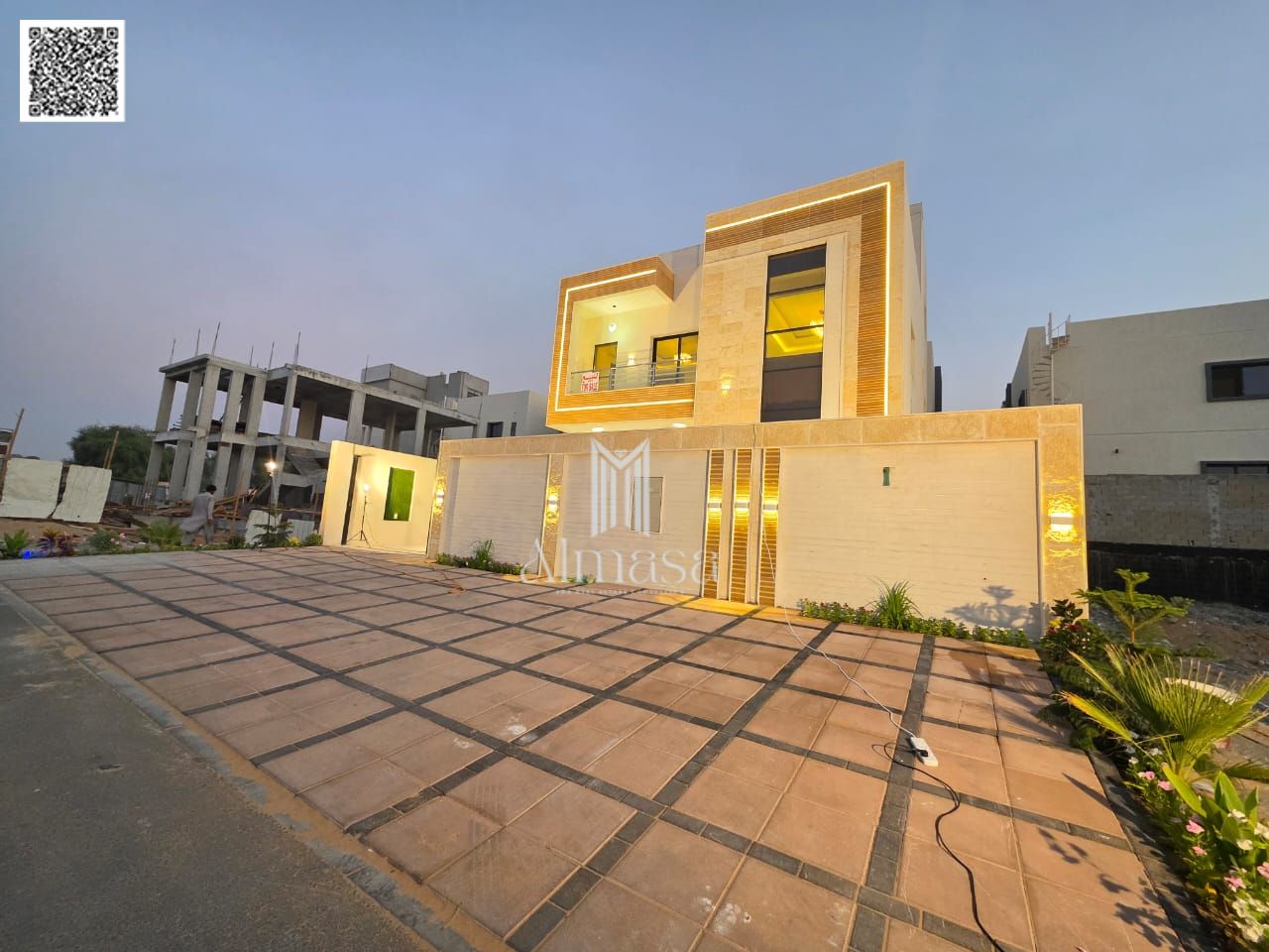 Registration fees included. A prime location on the main street, ready to move into, in one of Ajman's most prestigious areas. Freehold ownership.