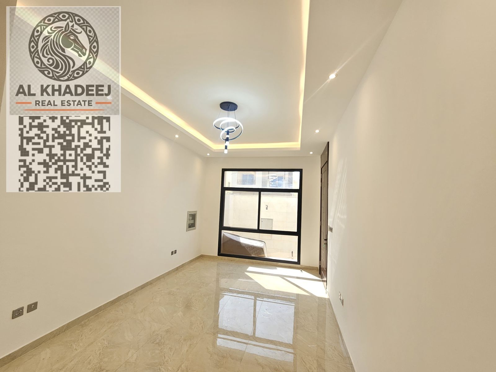 Townhouse for rent in Al Zahiyah area, Ajman, close to all services, consisting of 5 master bedrooms.