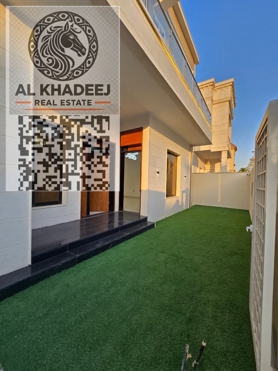 Villa for sale in Al Yasmin area, consisting of 5 master bedrooms. Price reduced for quick sale, negotiable.